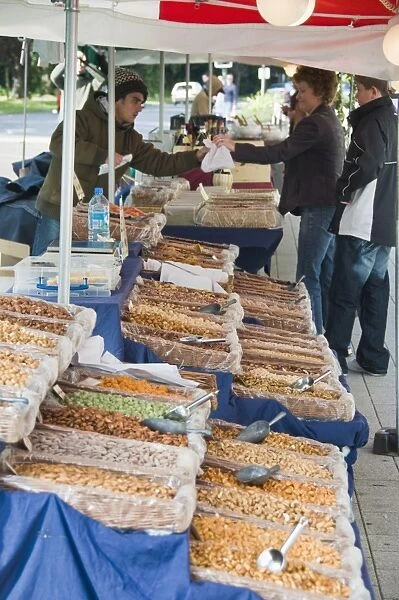 Italian market at Walton-on-Thames, Surrey, England, United Kingdom, Europe