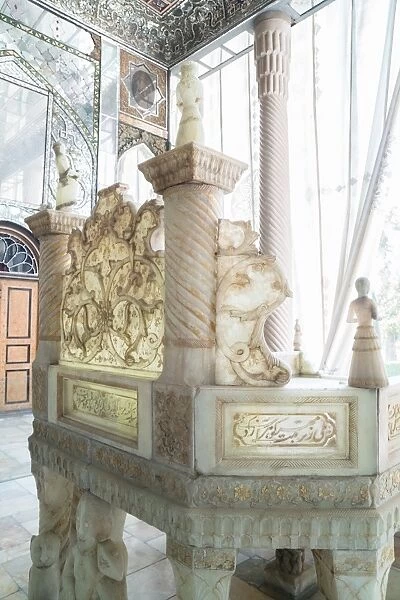 Ivan-e Takht-e Marmar (Marble Throne Verandah), Golestan Palace, UNESCO World Heritage Site
