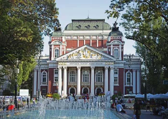 Framed Print : Ivan Vazov National Theatre, Sofia, Bulgaria, Europe Framed Print : Ivan Vazov National Theatre, Sofia, Bulgaria, Europe