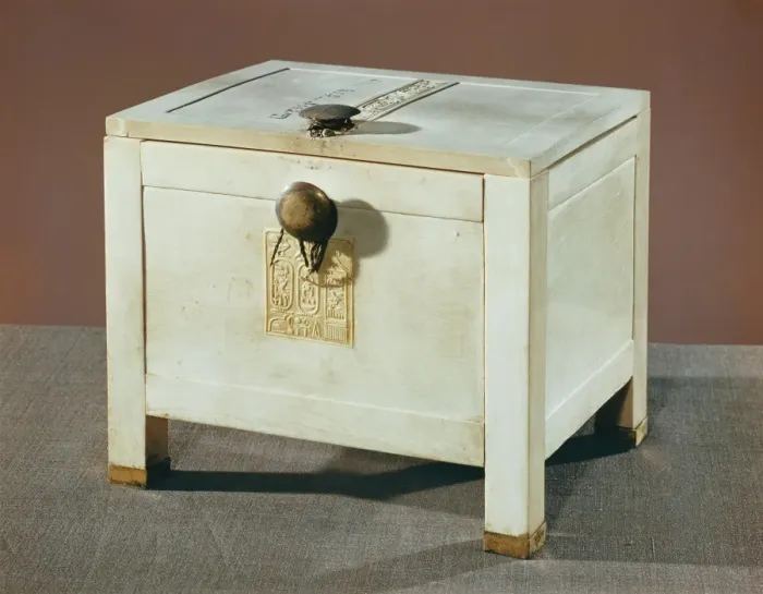 Framed Print : Ivory jewel chest from the tomb of the pharaoh Tutankhamun, discovered in the Valley of the Kings Framed Print : Ivory jewel chest from the tomb of the pharaoh Tutankhamun, discovered in the Valley of the Kings