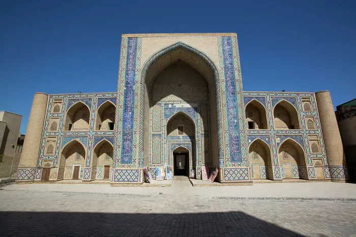 Framed Print : Iwan Facade, Madrasah Mirzo Ulugh Bek, 1417, UNESCO World Heritage Site, Bukhara, Uzbekistan, Central Asia, Asia Framed Print : Iwan Facade, Madrasah Mirzo Ulugh Bek, 1417, UNESCO World Heritage Site, Bukhara, Uzbekistan, Central Asia, Asia