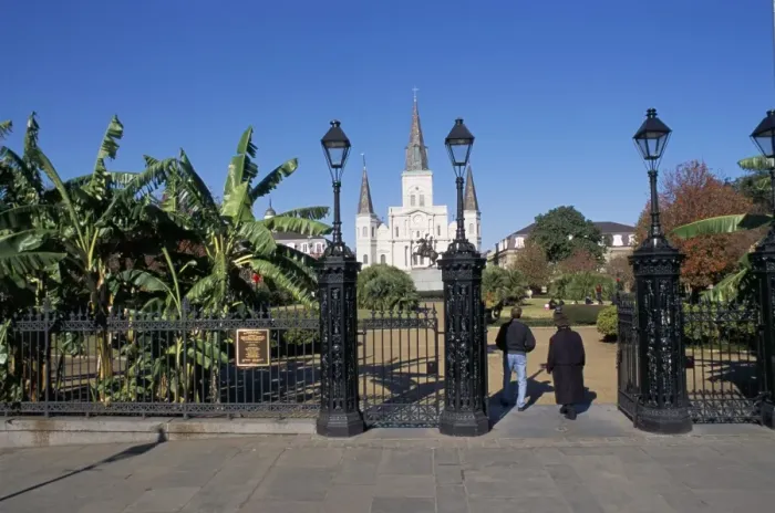 Framed Print : Jackson Square, St Framed Print : Jackson Square, St