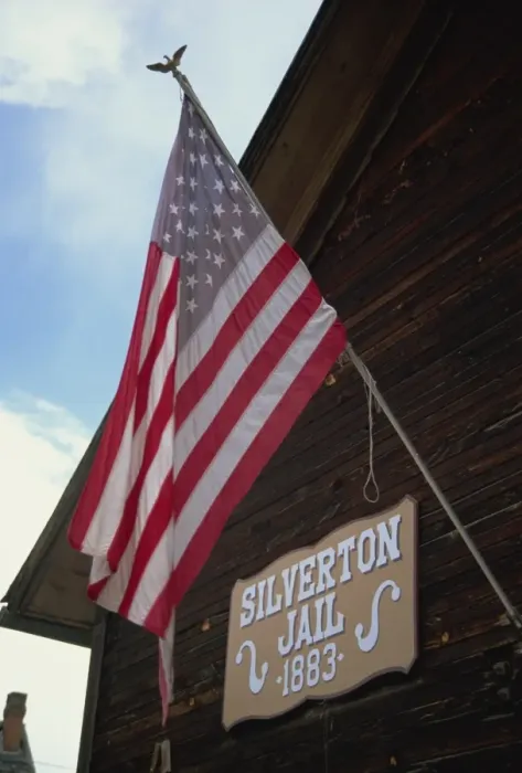 Framed Print : The jail, Silverton, Colorado, United States of America, North America Framed Print : The jail, Silverton, Colorado, United States of America, North America