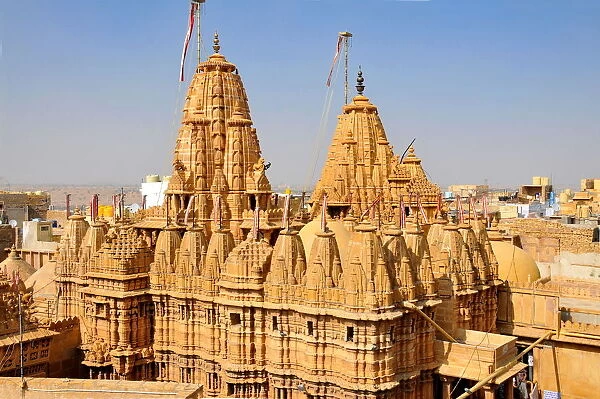 Jain temple of Adinath (Rishabha), dating from the 12th century, Jaisalmer, Rajasthan