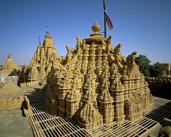 Jain temple roofs