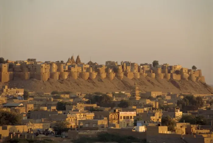 Framed Print : Jaisalmer, view of the fortified old city