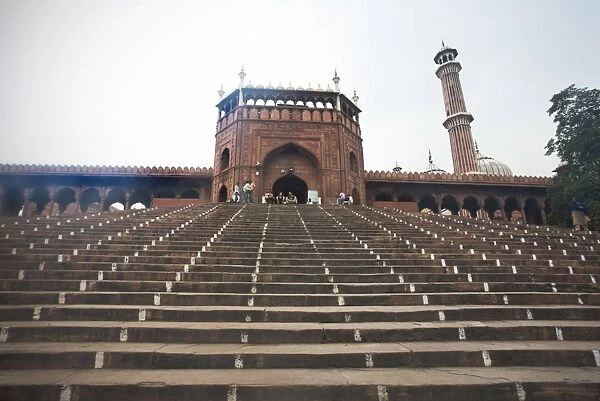 Jama Masjid, Delhi, India, Asia