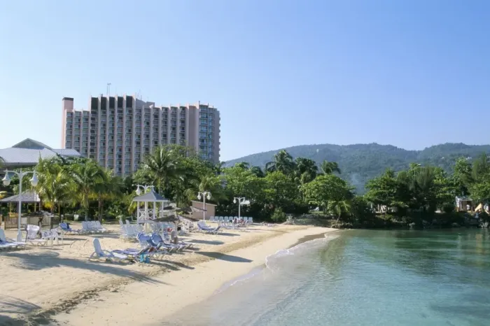 Framed Print : Jamaica Grande Hotel Framed Print : Jamaica Grande Hotel