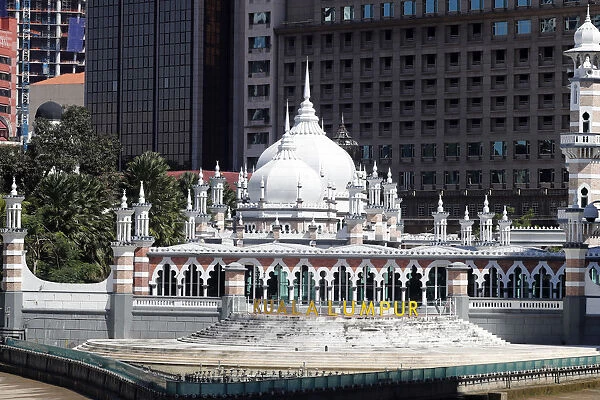 Jamek Mosque (Masjid Jamek Sultan Abdul Samad), Kuala Lumpur, Malaysia, Southeast Asia