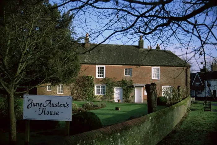 Framed Print : Jane Austens house, Chawton, Hampshire, England, United Kingdom, Europe