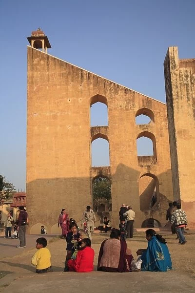 Jantar Mantar, Astronomical Observatory, Jaipur, Rajasthan, India, Asia