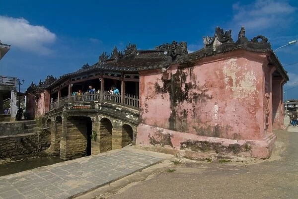 Japanese covered bridge, Hoi An, UNESCO World Heritage Site, Vietnam, Indochina