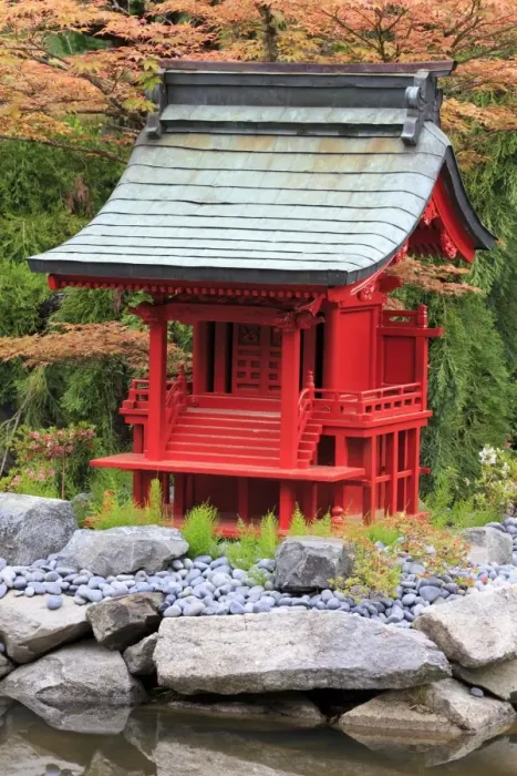 Framed Print : Japanese Garden in Point Defiance Park, Tacoma, Washington State, United States of America, North America Framed Print : Japanese Garden in Point Defiance Park, Tacoma, Washington State, United States of America, North America