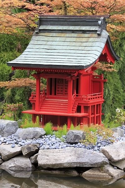 Japanese Garden in Point Defiance Park, Tacoma, Washington State, United States of America, North America
