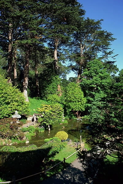 The Japanese Tea Garden in the Golden Gate Park