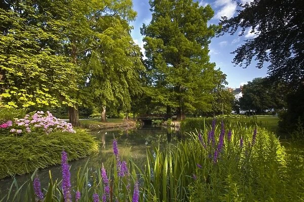 The Jardins des Prebendes d Oe, Tours, Indre et Loire, Centre, France, Europe