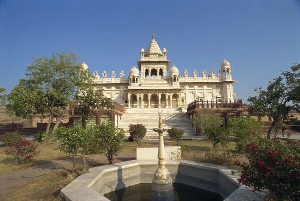 Jaswant Thada or Mausoleum dedicated to the royal family