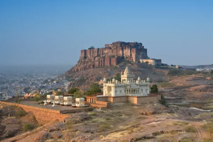 Framed Print : Jaswant Thada and Meherangarh Fort, Jodhpur (The Blue City), Rajasthan, India, Asia Framed Print : Jaswant Thada and Meherangarh Fort, Jodhpur (The Blue City), Rajasthan, India, Asia
