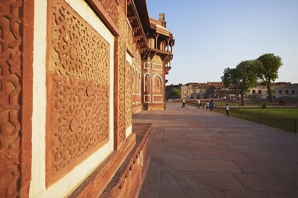 Jehangirs Palace in Agra Fort, UNESCO World Heritage Site, Agra, Uttar Pradesh