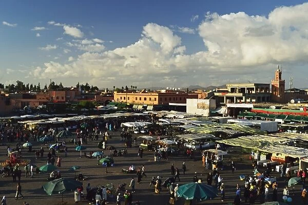 Jemaa El Fna, Medina, Marrakesh, Morocco, North Africa, Africa