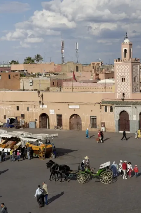 Framed Print : Jemaa el Fna square Framed Print : Jemaa el Fna square