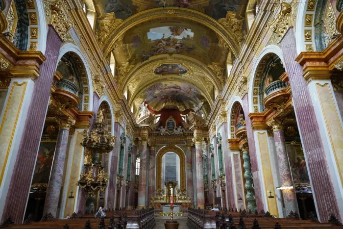 Framed Print : The Jesuit Church (Jesuitenkirche) (University Church), Vienna, Austria, Europe Framed Print : The Jesuit Church (Jesuitenkirche) (University Church), Vienna, Austria, Europe