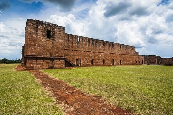 Jesuit Mission of Jesus de Tavarangue, UNESCO World Heritage Site, Paraguay, South America