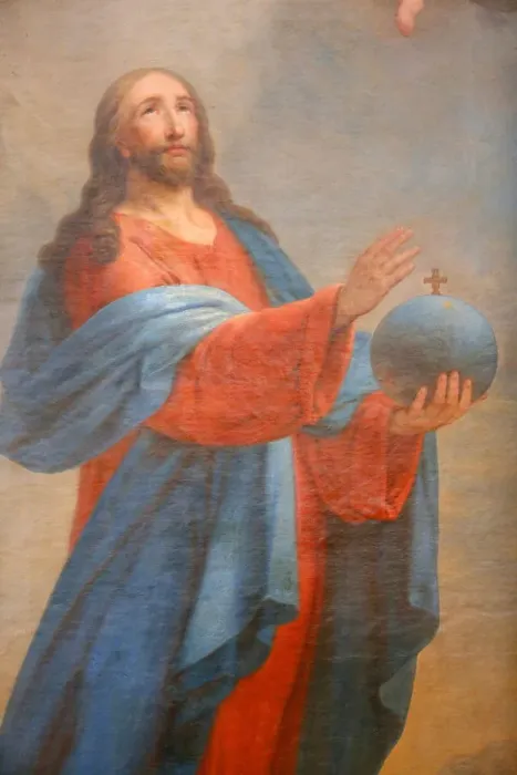 Framed Print : Jesus, St. Salvator church, Vienna, Austria, Europe Framed Print : Jesus, St. Salvator church, Vienna, Austria, Europe