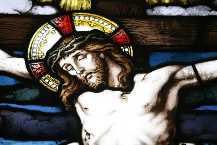 Framed Print : Jesuss Crucifixion, New York, United States of America, North America Framed Print : Jesuss Crucifixion, New York, United States of America, North America