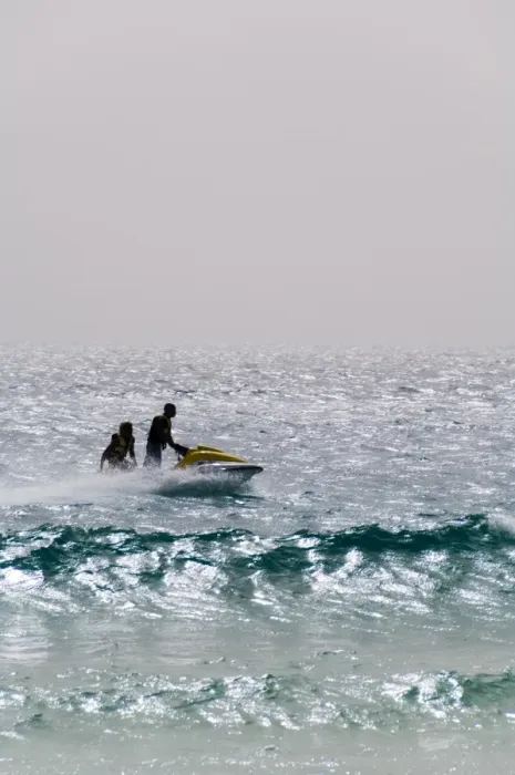 Framed Print : Jet ski, Santa Maria, Sal (Salt), Cape Verde Islands, Africa Framed Print : Jet ski, Santa Maria, Sal (Salt), Cape Verde Islands, Africa