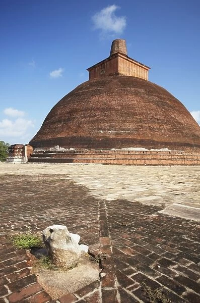 Jetavanarama Dagoba, Anuradhapura, (UNESCO World Heritage Site), North Central Province, Sri Lanka