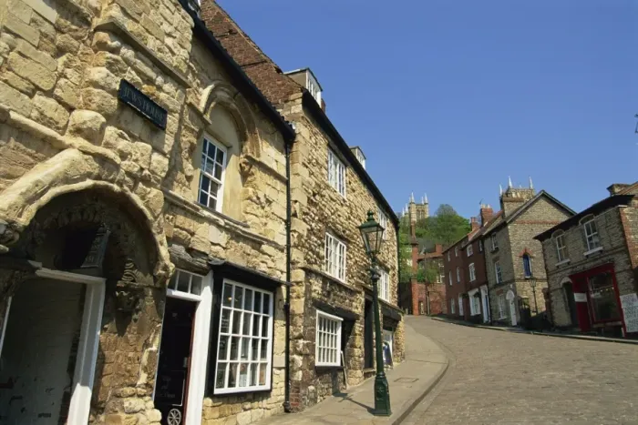 Framed Print : Jews Court, Steep Hill, Lincoln, Lincolnshire, England, United Kingdom, Europe Framed Print : Jews Court, Steep Hill, Lincoln, Lincolnshire, England, United Kingdom, Europe