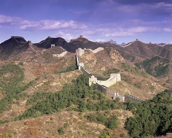 Jinshanling section, the Great Wall of China, UNESCO World Heritage Site