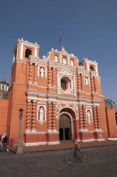 Jocotenango church near Antigua, Guatemala, Central America