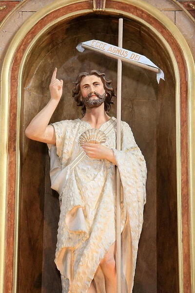 John the Baptist, Haute-Savoie, France, Europe