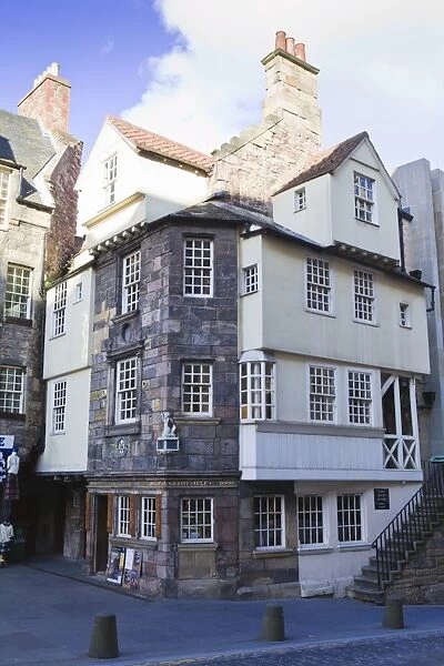 John Knox House, Royal Mile, Edinburgh, Lothian, Scotland, United Kingdom, Europe