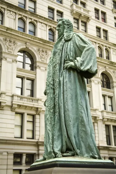 Framed Print : John Watts statue Framed Print : John Watts statue