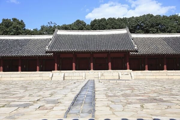 Jongmyo, Royal Shrine, UNESCO World Heritage Site, Seoul, South Korea, Asia