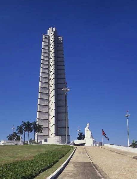 Jose Marti Monument, Plaza de la Revolucion, Havana, Cuba