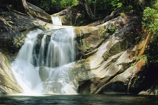 The Josephine Falls near Babinda, where a creek tumbles off the Bellenden Ker Range