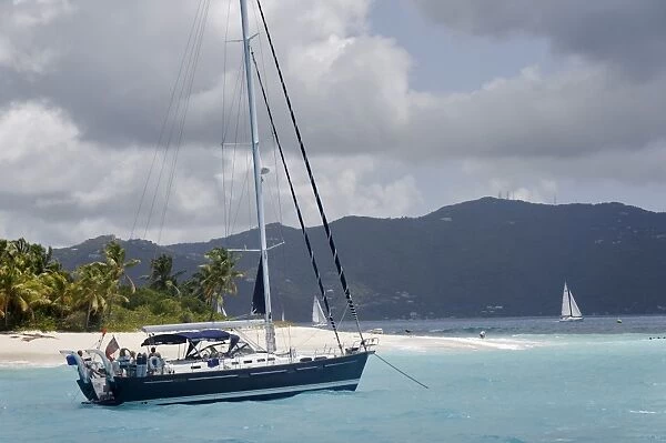Jost Van Dyke, the smallest of the four main islands of the British Virgin Islands, West Indies, Caribbean, Central America