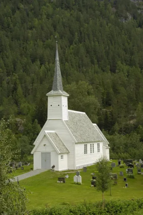 Framed Print : Jostedal church, Sogn og Fjordane, Norway, Scandinavia, Europe Framed Print : Jostedal church, Sogn og Fjordane, Norway, Scandinavia, Europe