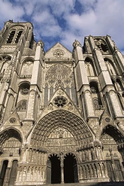 The Last Judgement, St. Etienne cathedral, UNESCO World Heritage Site, Bourges