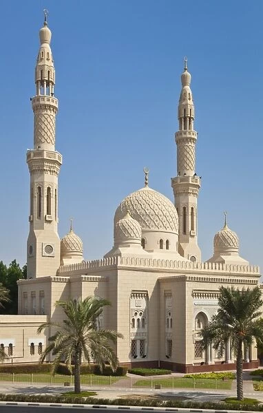 Jumeirah Mosque, Dubai City, Dubai, United Arab Emirates, Middle East