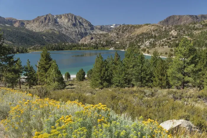 Framed Print : June Lake, Sierra Nevada, Mono County, California, United States of America Framed Print : June Lake, Sierra Nevada, Mono County, California, United States of America
