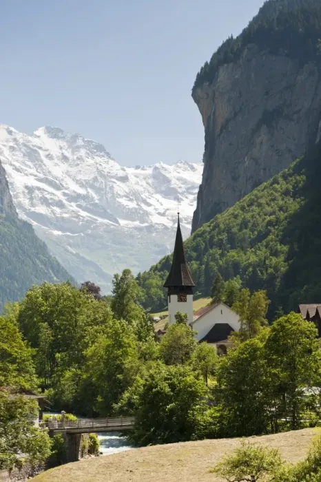 Framed Print : Jungfrau massif above Lauterbrunnen, Jungfrau Region, Switzerland, Europe Framed Print : Jungfrau massif above Lauterbrunnen, Jungfrau Region, Switzerland, Europe