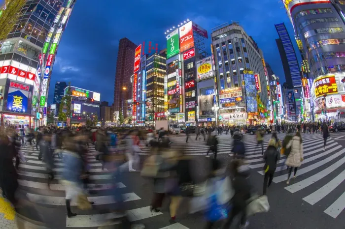 Framed Print : Kabukicho entertainment district illuminated at dusk, Shinjuku, Tokyo, Japan, Asia Framed Print : Kabukicho entertainment district illuminated at dusk, Shinjuku, Tokyo, Japan, Asia