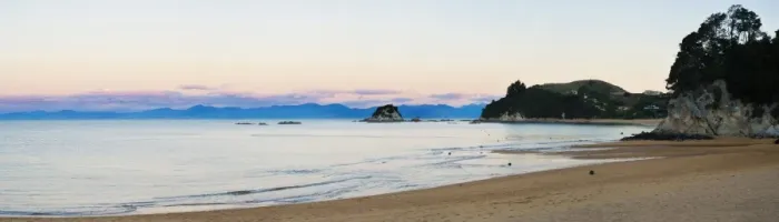 Framed Print : Kaiteriteri Beach at Sunset, Tasman Region, South Island, New Zealand, Pacific Framed Print : Kaiteriteri Beach at Sunset, Tasman Region, South Island, New Zealand, Pacific
