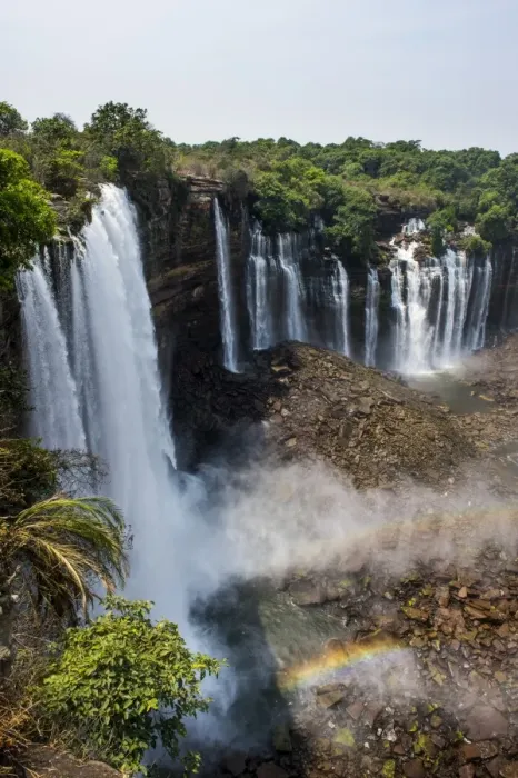 Framed Print : Kalandula Falls, Malanje province, Angola, Africa Framed Print : Kalandula Falls, Malanje province, Angola, Africa