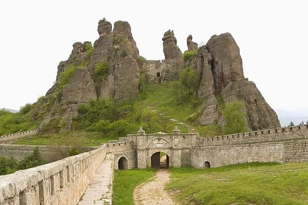 Kaleto fortress and rock formations, Belogradchik, Bulgaria, Europe